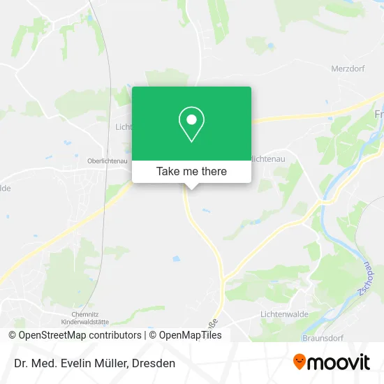 Карта Dr. Med. Evelin Müller