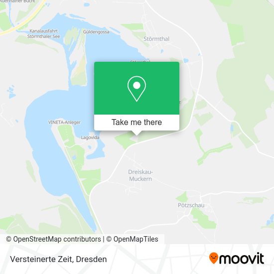 Карта Versteinerte Zeit