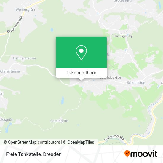 Карта Freie Tankstelle