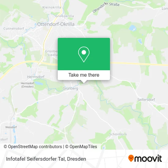 Карта Infotafel Seifersdorfer Tal