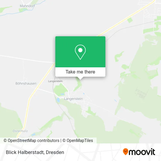 Карта Blick Halberstadt