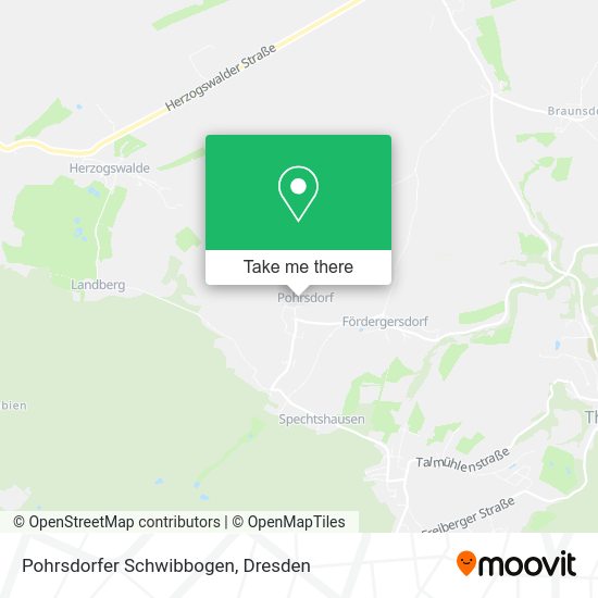 Карта Pohrsdorfer Schwibbogen