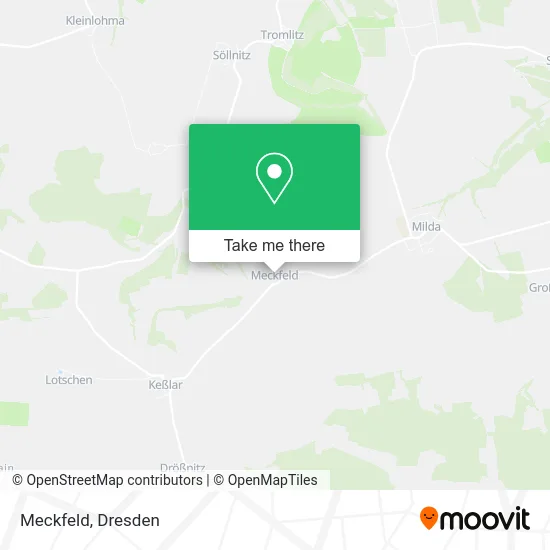 Карта Meckfeld