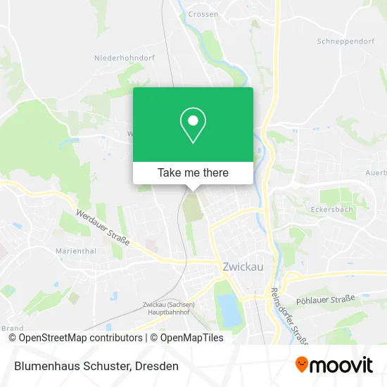 Карта Blumenhaus Schuster