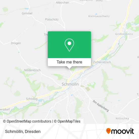 Карта Schmölln