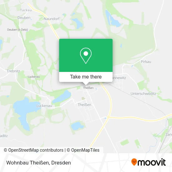 Карта Wohnbau Theißen