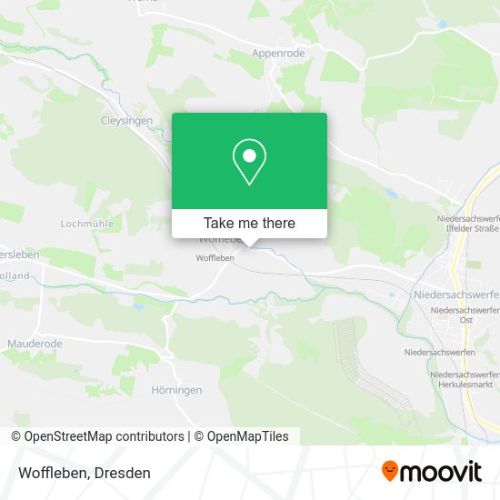 Карта Woffleben