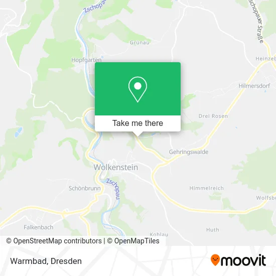 Карта Warmbad