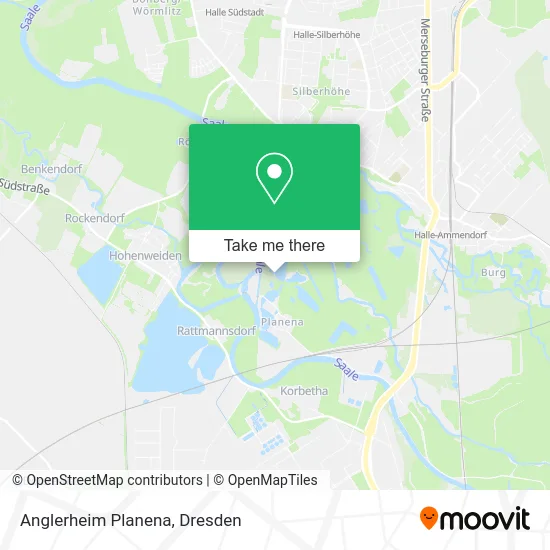 Карта Anglerheim Planena