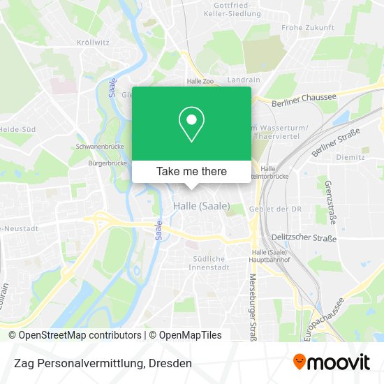 Карта Zag Personalvermittlung