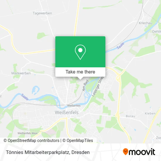 Карта Tönnies Mitarbeiterparkplatz
