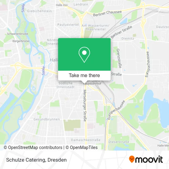 Карта Schulze Catering