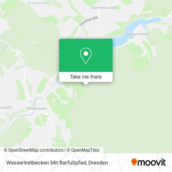 Карта Wassertretbecken Mit Barfußpfad