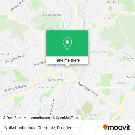 Карта Volkshochschule Chemnitz