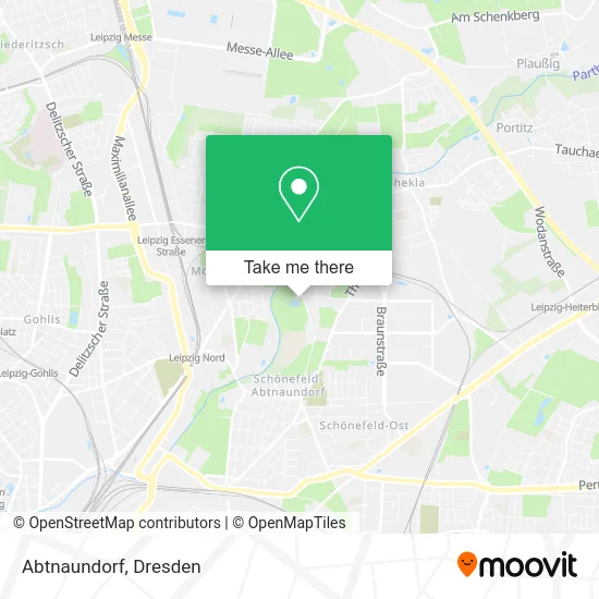 Карта Abtnaundorf