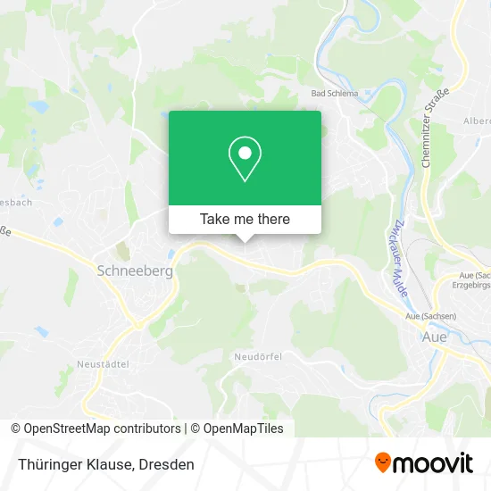 Карта Thüringer Klause