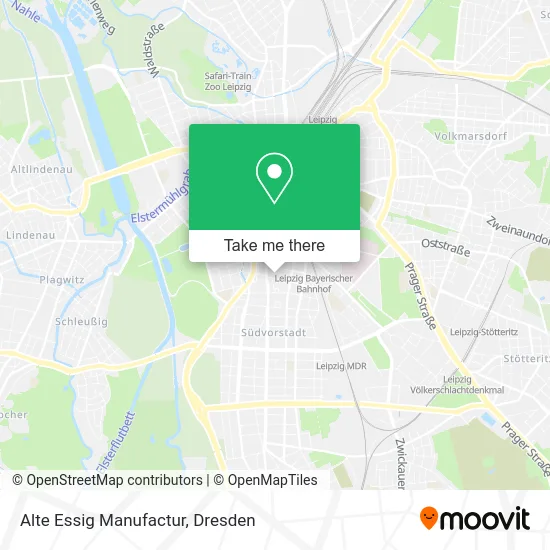 Карта Alte Essig Manufactur