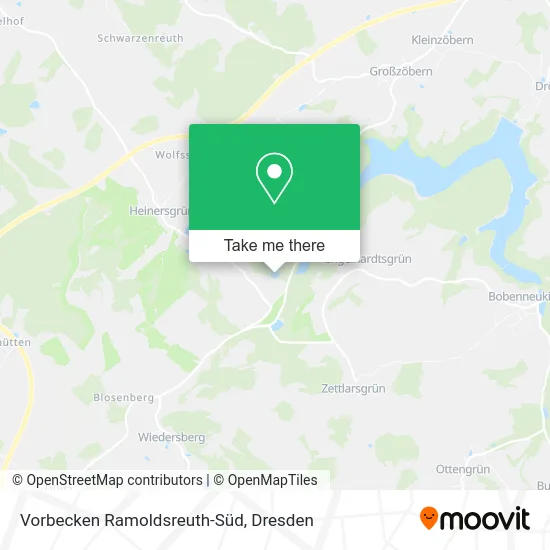 Карта Vorbecken Ramoldsreuth-Süd