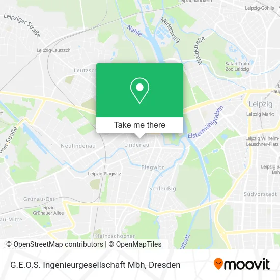 Карта G.E.O.S. Ingenieurgesellschaft Mbh