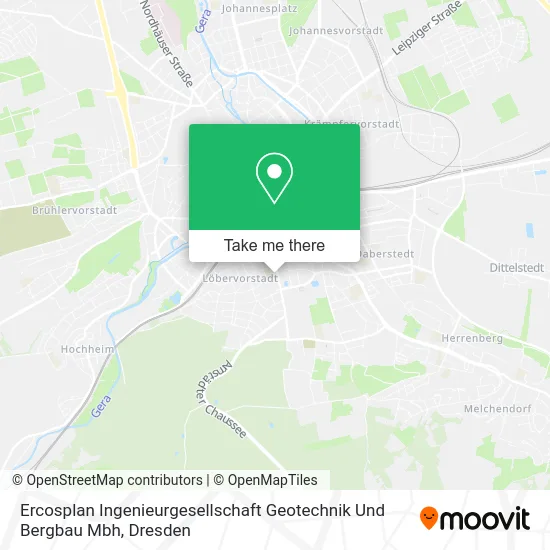 Карта Ercosplan Ingenieurgesellschaft Geotechnik Und Bergbau Mbh