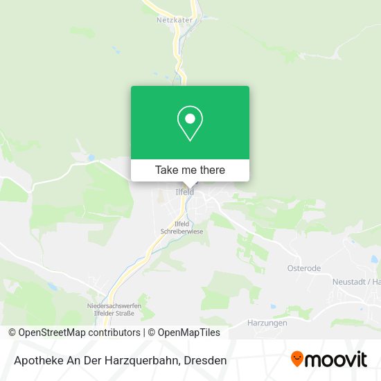 Карта Apotheke An Der Harzquerbahn