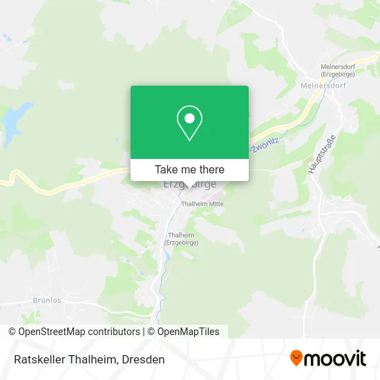 Карта Ratskeller Thalheim