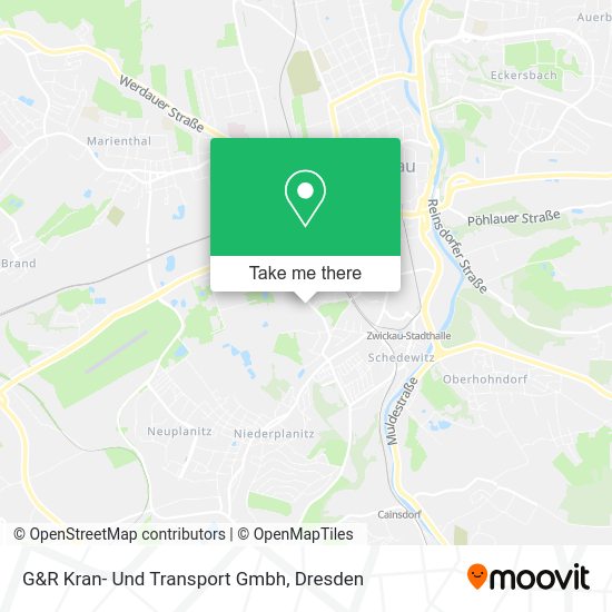 Карта G&R Kran- Und Transport Gmbh