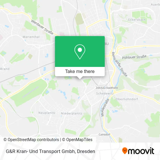 Карта G&R Kran- Und Transport Gmbh