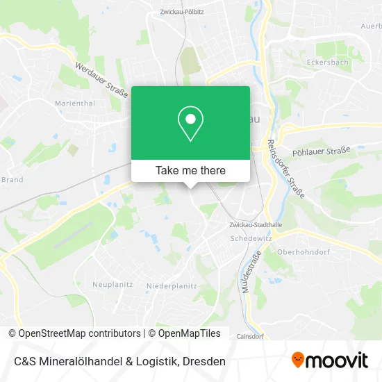 Карта C&S Mineralölhandel & Logistik