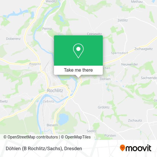 Карта Döhlen (B Rochlitz/Sachs)