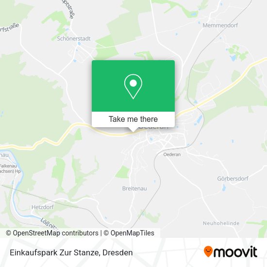 Карта Einkaufspark Zur Stanze