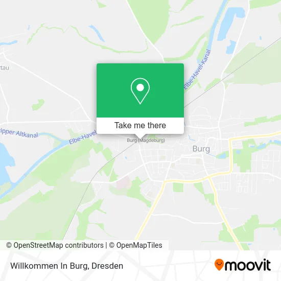Карта Willkommen In Burg