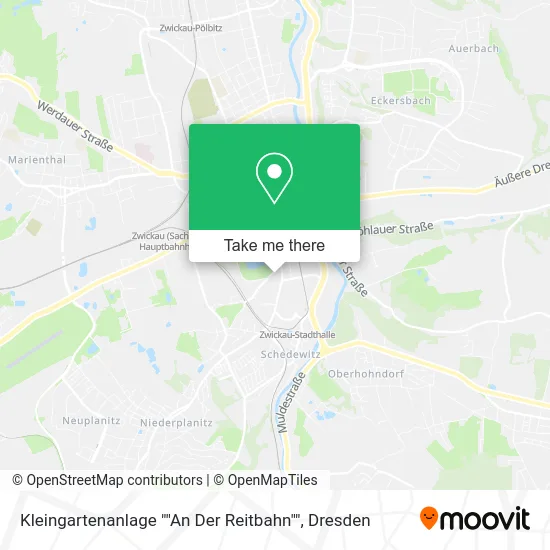 Карта Kleingartenanlage ""An Der Reitbahn""