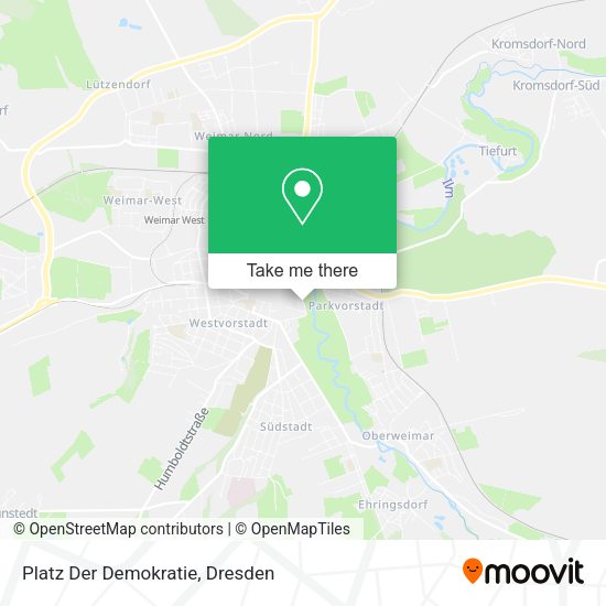 Карта Platz Der Demokratie