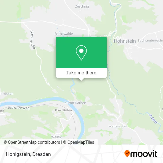 Карта Honigstein