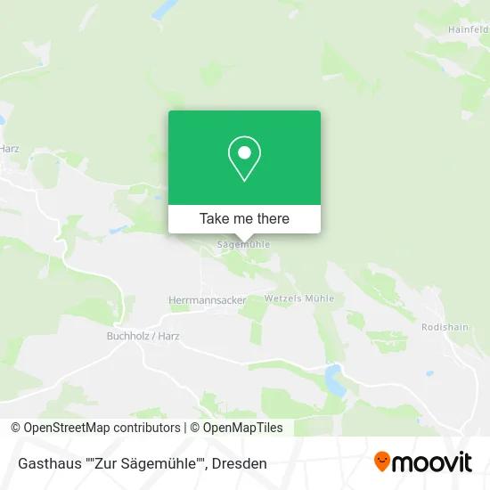 Gasthaus ""Zur Sägemühle"" map