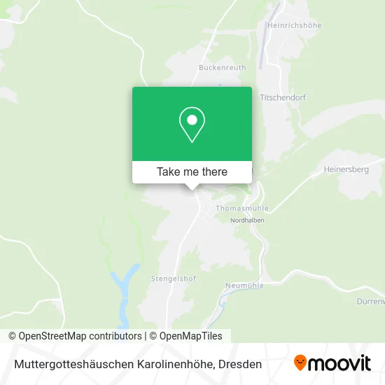 Карта Muttergotteshäuschen Karolinenhöhe