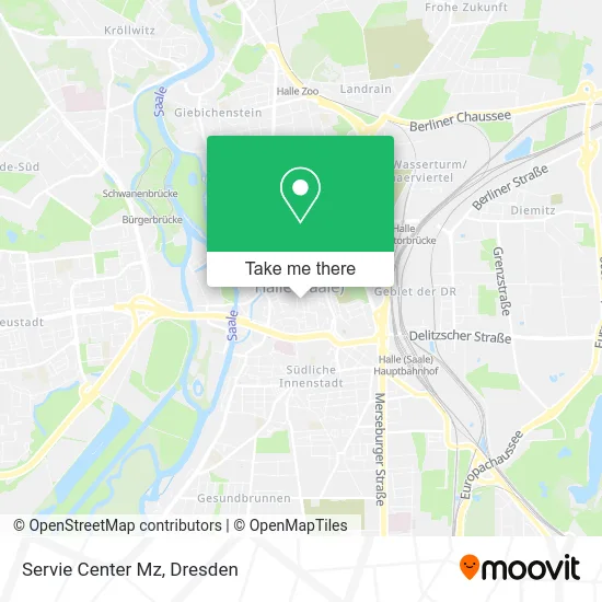 Карта Servie Center Mz