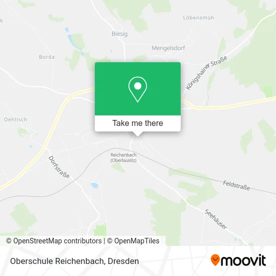 Карта Oberschule Reichenbach