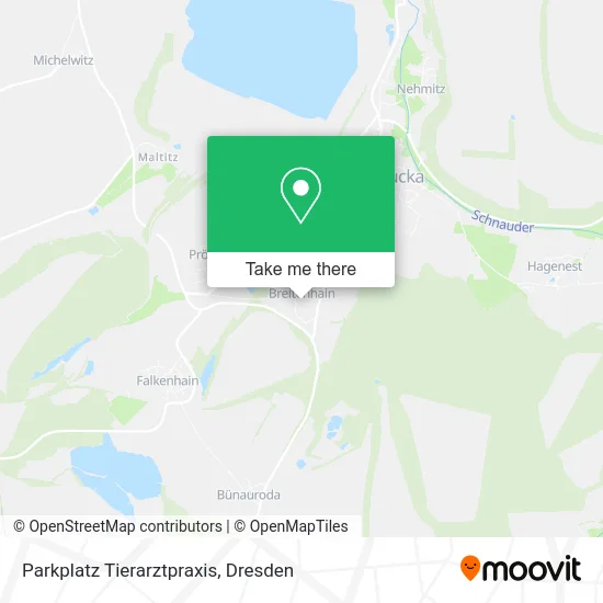 Карта Parkplatz Tierarztpraxis