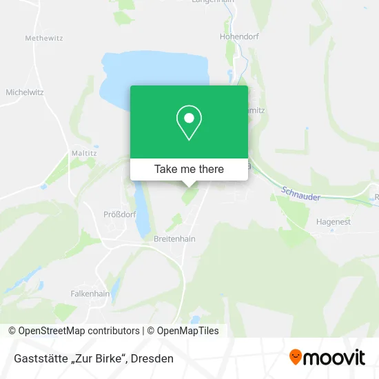 Карта Gaststätte „Zur Birke“