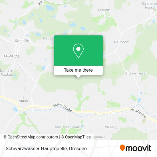 Карта Schwarzwasser Hauptquelle