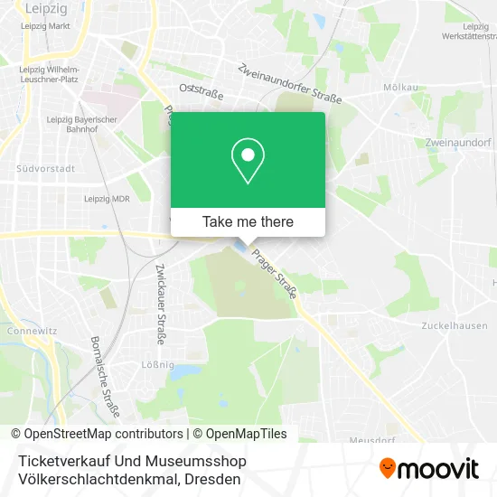 Карта Ticketverkauf Und Museumsshop Völkerschlachtdenkmal