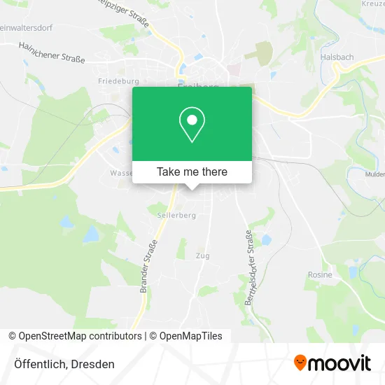 Карта Öffentlich