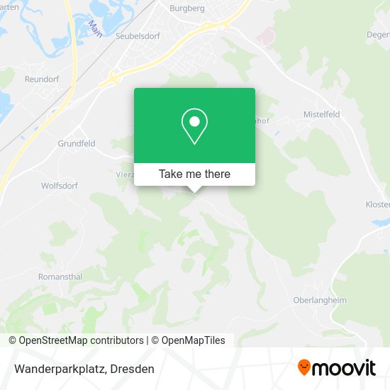 Карта Wanderparkplatz
