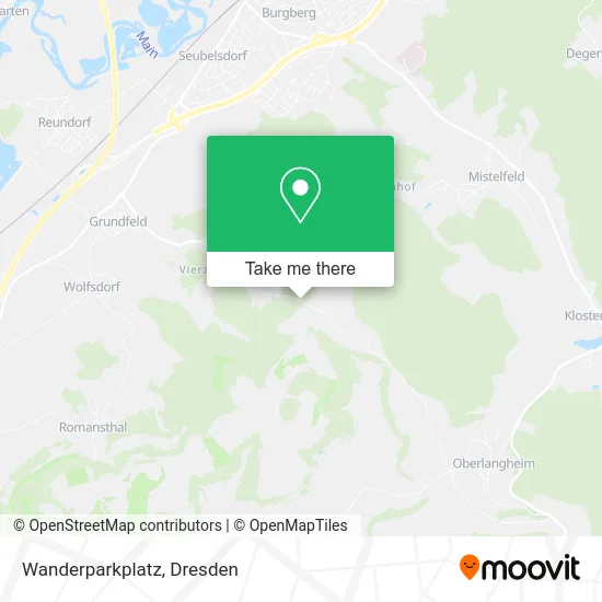 Карта Wanderparkplatz