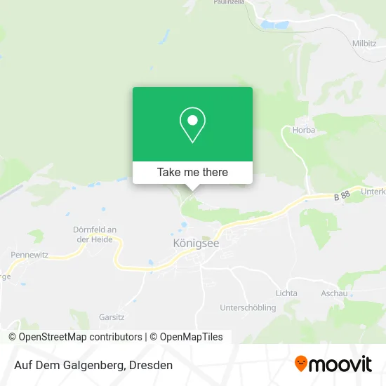 Карта Auf Dem Galgenberg