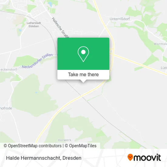 Карта Halde Hermannschacht