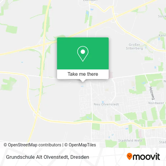 Карта Grundschule Alt Olvenstedt
