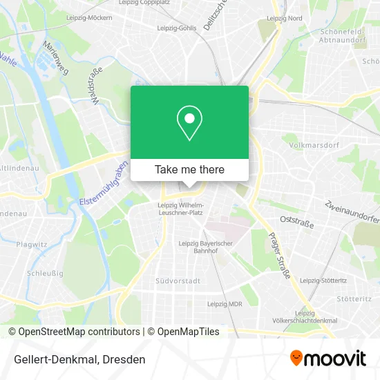 Карта Gellert-Denkmal